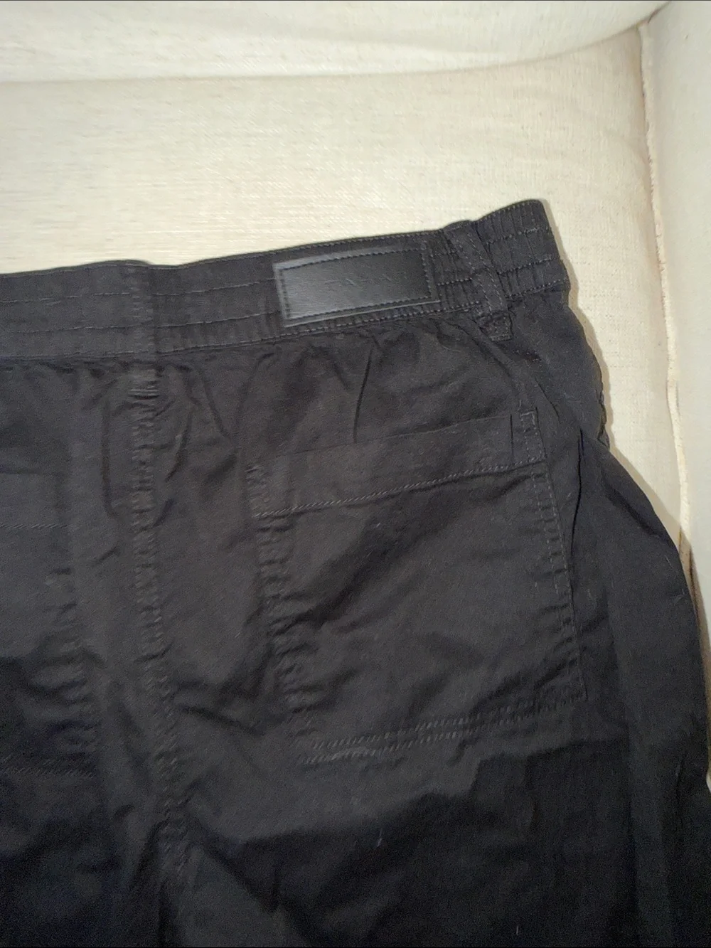 Tahari Black Cargo Bermuda Shorts